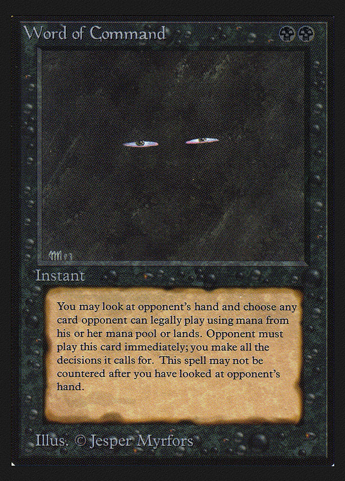 Word of Command [International Collectors’ Edition] | Devastation Store