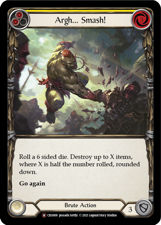 Argh... Smash! [CRU009] Unlimited Normal | Devastation Store