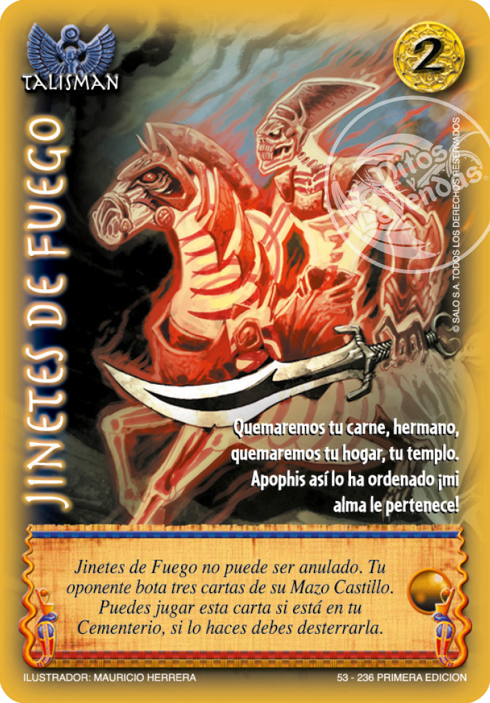 Jinetes de Fuego, Leyendas - Devastation Store | Devastation Store