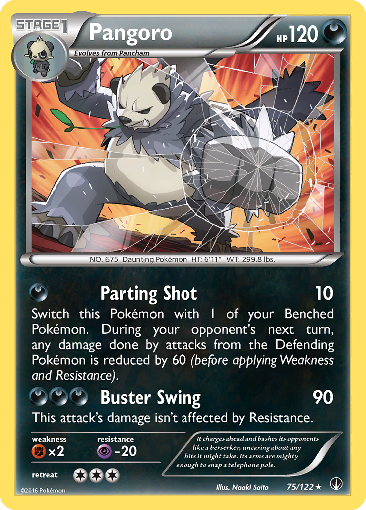 Pangoro (75/122) [XY: BREAKpoint] | Devastation Store