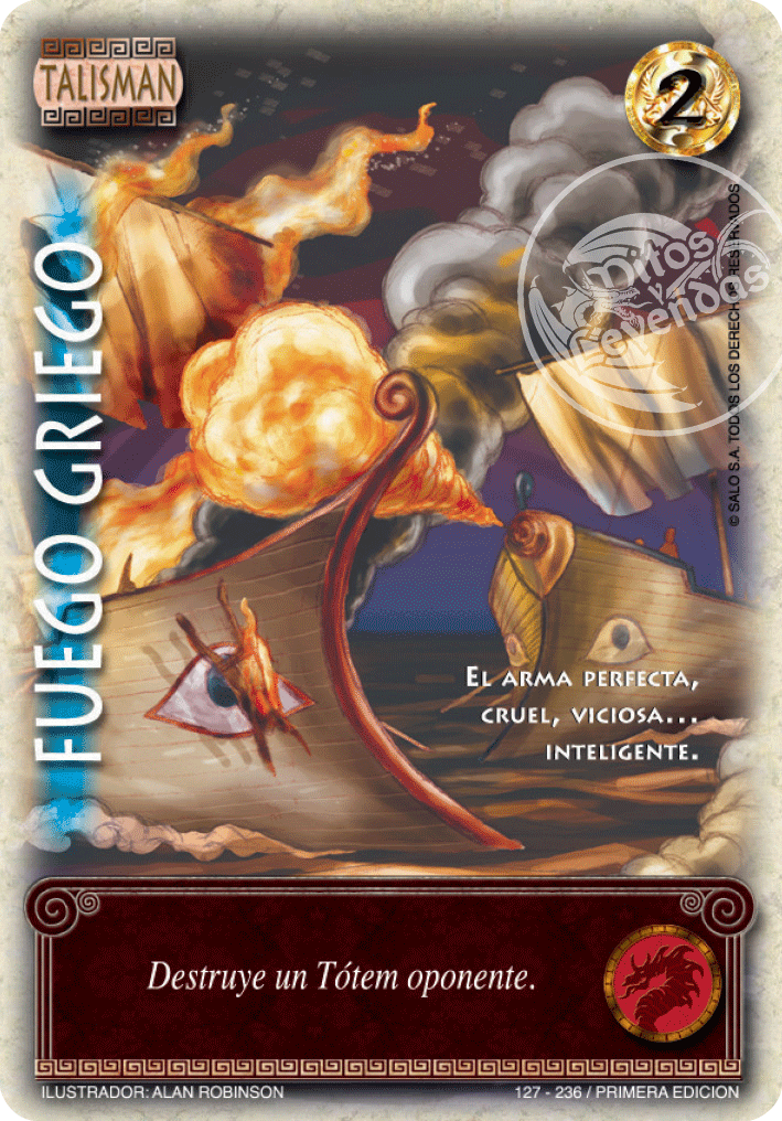 Fuego Griego, Leyendas - Devastation Store | Devastation Store
