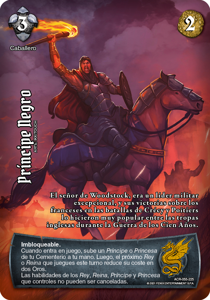 Príncipe Negro ACR-55 | Devastation Store