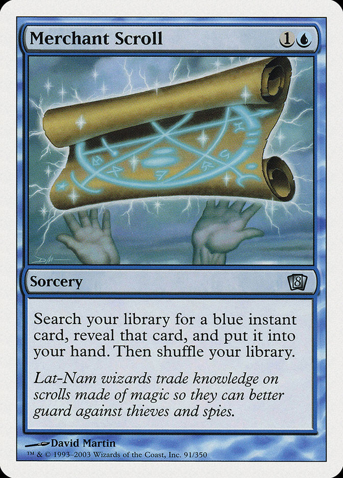 Merchant Scroll (8th Edition) [Oversize Cards] | Devastation Store