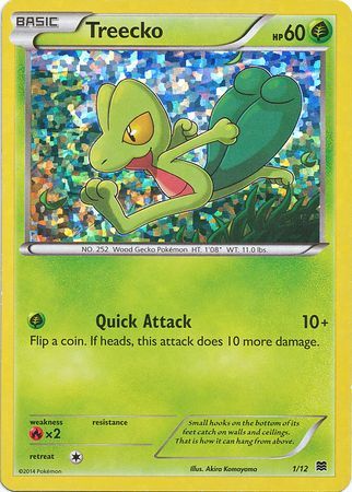 Treecko (1/12) [McDonald's Promos: 2015 Collection] | Devastation Store