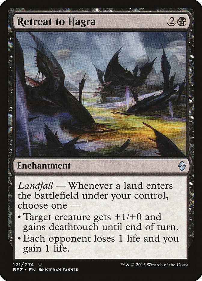 Retreat to Hagra [Battle for Zendikar] - Devastation Store | Devastation Store