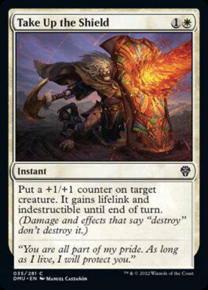 Take Up the Shield [Dominaria United] | Devastation Store
