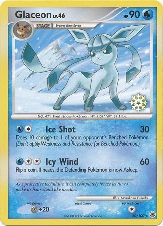 Glaceon (20/100) [Countdown Calendar Promos] | Devastation Store