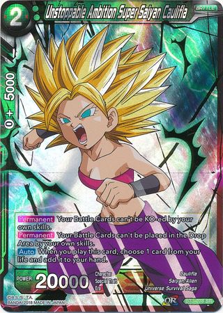 Unstoppable Ambition Super Saiyan Caulifla [BT3-078] | Devastation Store