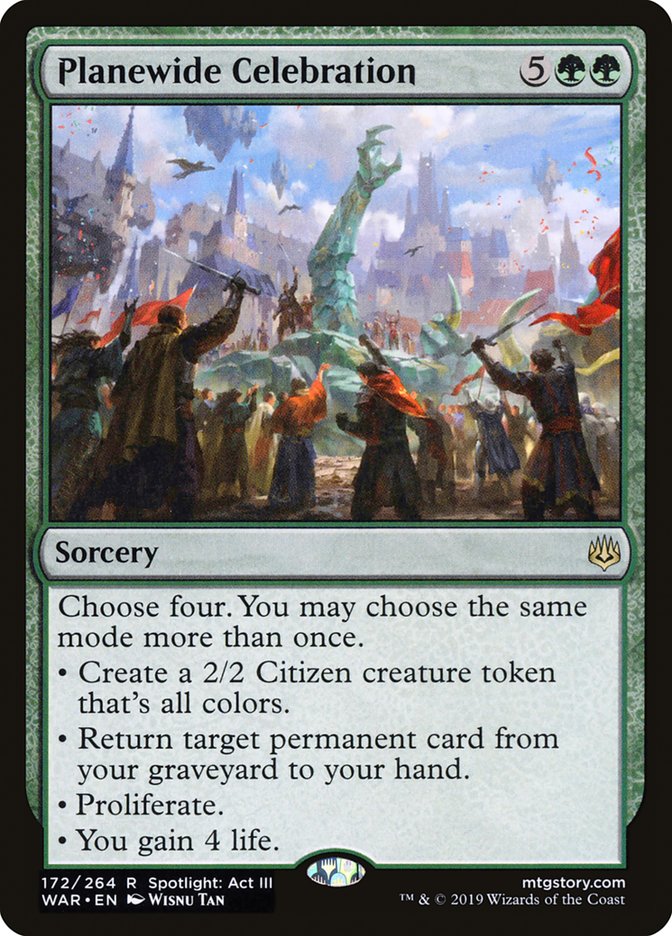 Planewide Celebration [War of the Spark] | Devastation Store