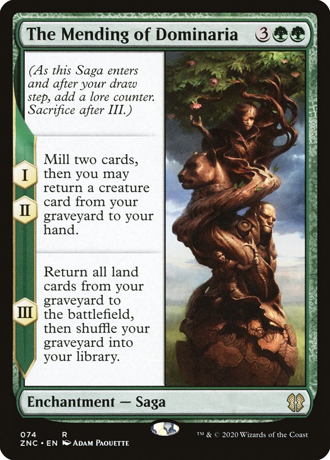 The Mending of Dominaria [Zendikar Rising Commander] | Devastation Store