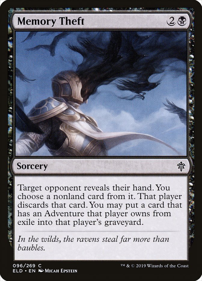 Memory Theft [Throne of Eldraine] | Devastation Store