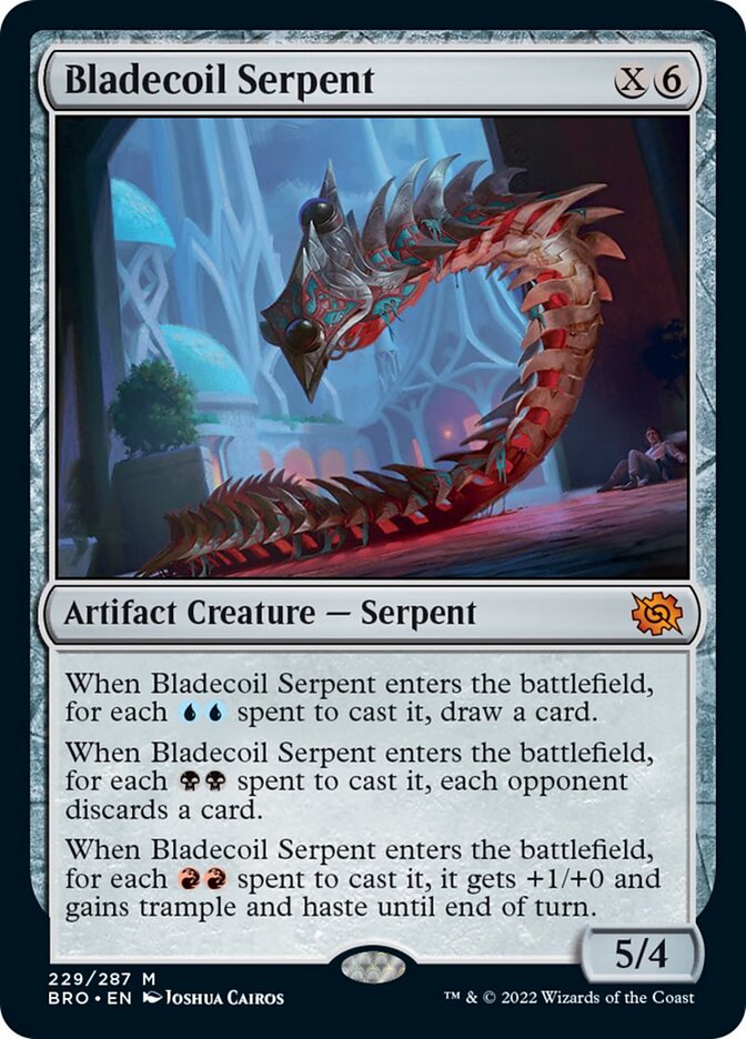 Bladecoil Serpent [The Brothers' War] | Devastation Store