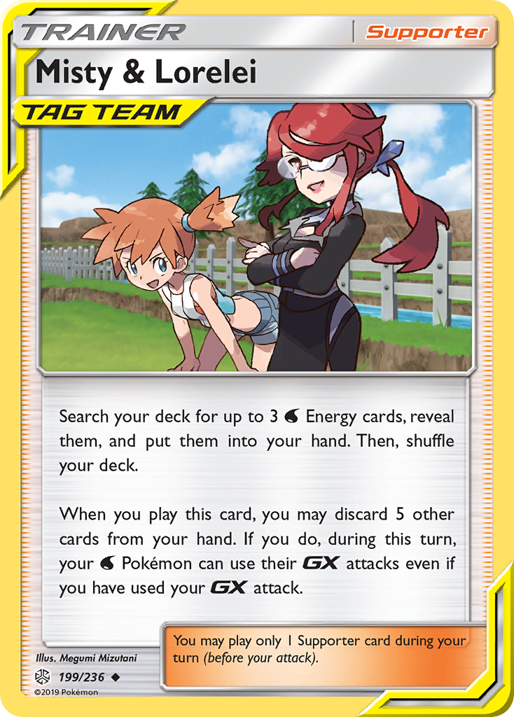 Misty & Lorelei (199/236) [Sun & Moon: Cosmic Eclipse] | Devastation Store