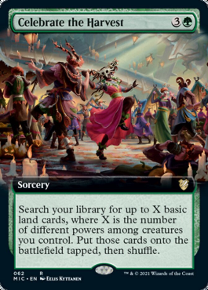 Celebrate the Harvest (Extended) [Innistrad: Midnight Hunt Commander] | Devastation Store