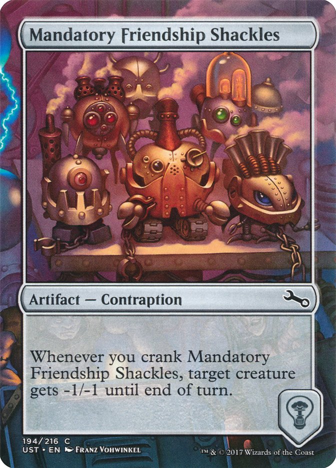 Mandatory Friendship Shackles [Unstable] | Devastation Store