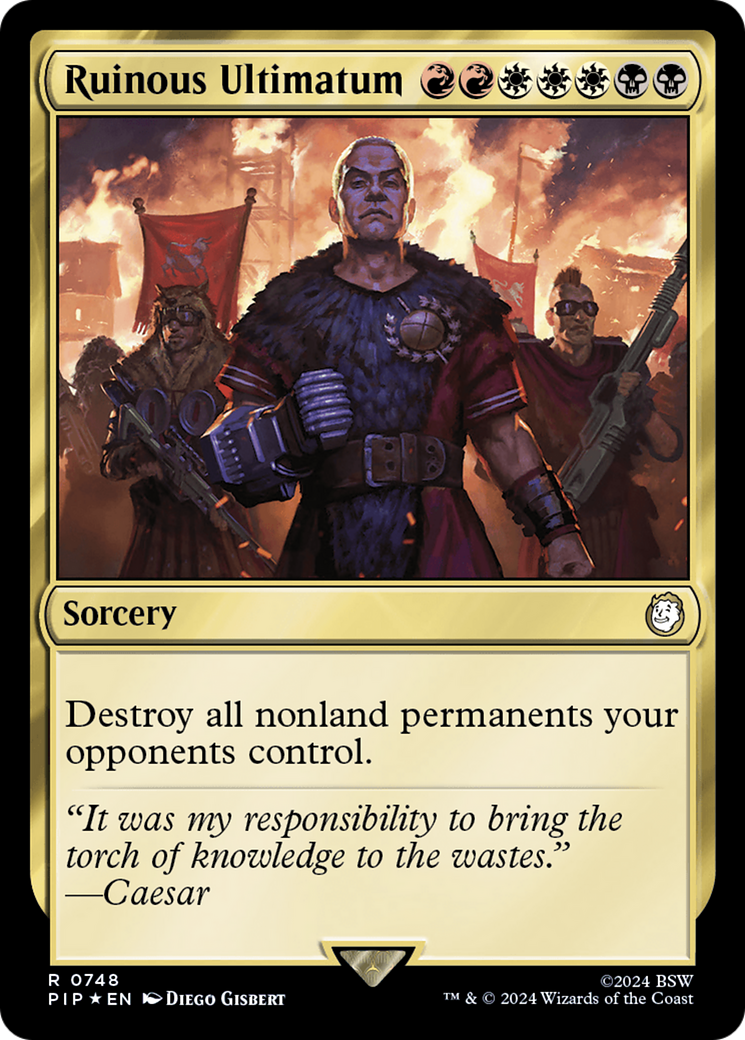 Ruinous Ultimatum (Surge Foil) [Fallout] | Devastation Store