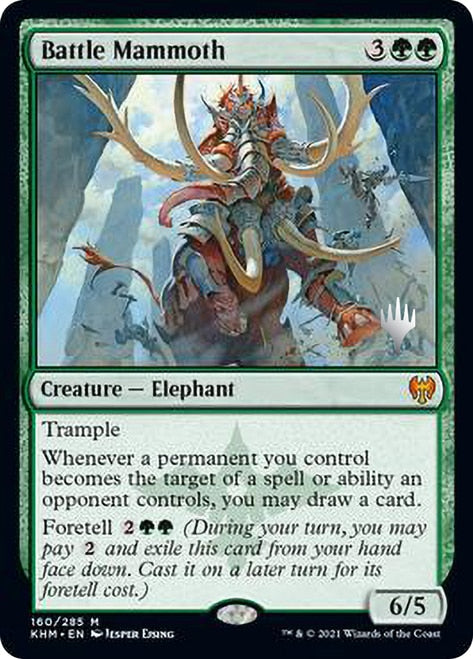 Battle Mammoth [Kaldheim Promos] | Devastation Store