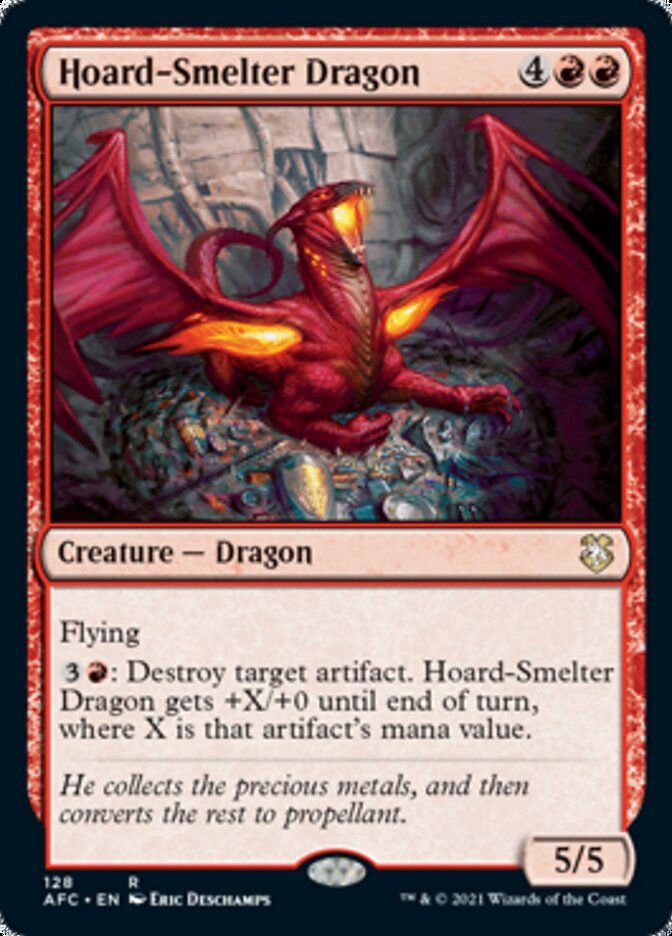 Hoard-Smelter Dragon [Dungeons & Dragons: Adventures in the Forgotten Realms Commander] | Devastation Store