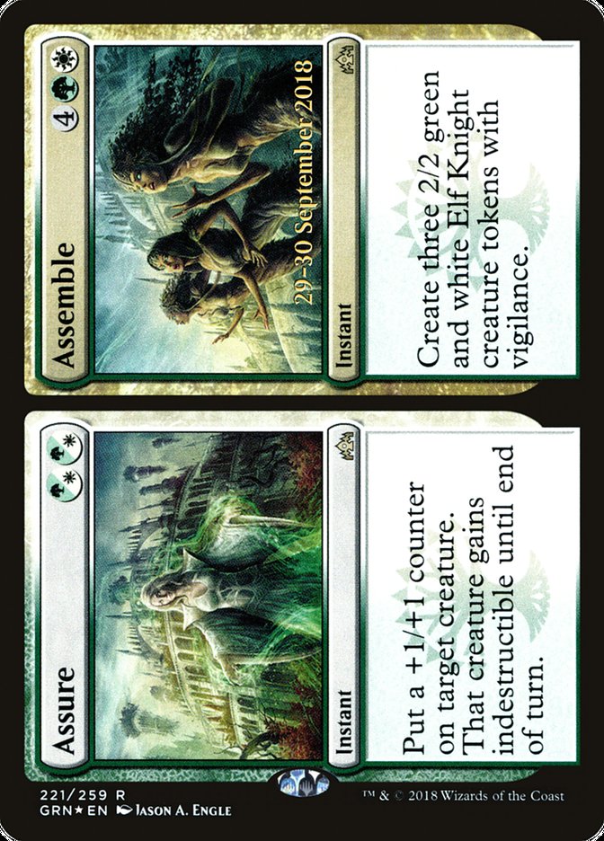 Assure // Assemble  [Guilds of Ravnica Prerelease Promos] - Devastation Store | Devastation Store