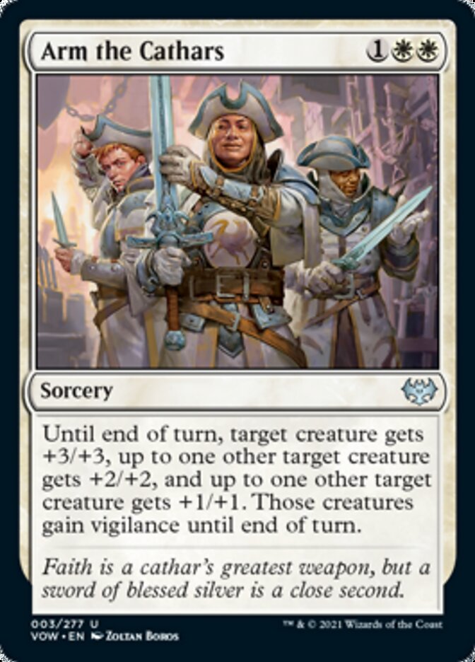 Arm the Cathars [Innistrad: Crimson Vow] | Devastation Store
