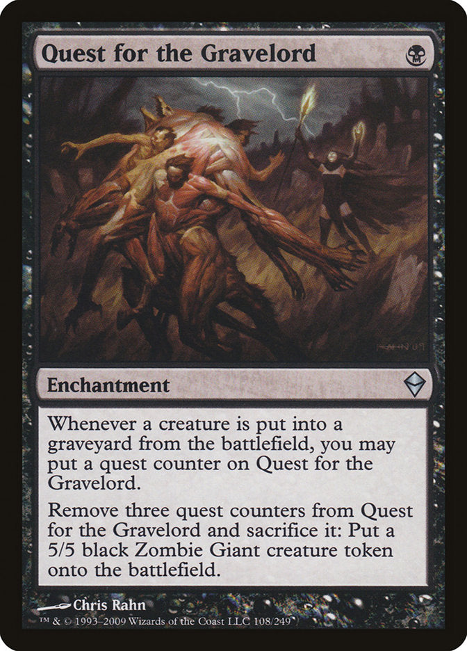 Quest for the Gravelord [Zendikar] - Devastation Store | Devastation Store
