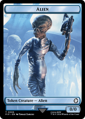 Radiation // Alien Double-Sided Token [Fallout Tokens] | Devastation Store