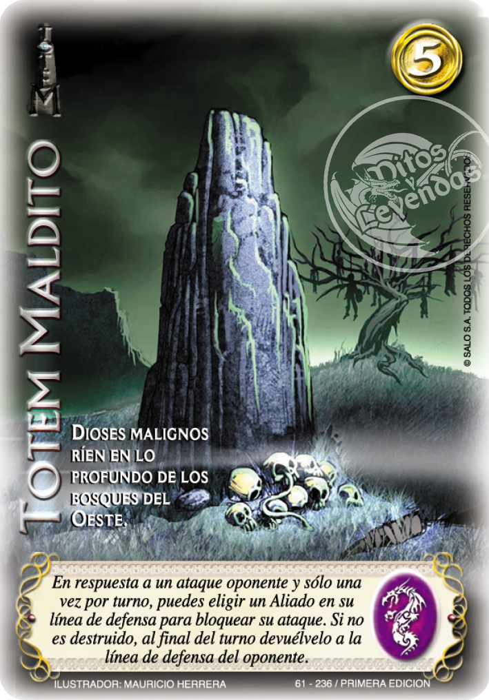 Tótem Maldito, Leyendas - Devastation Store | Devastation Store