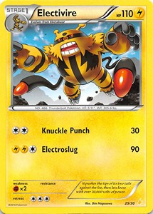 Electivire (25/30) [XY: Trainer Kit 3 - Pikachu Libre] | Devastation Store