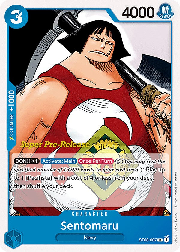 Sentomaru [Super Pre-Release Starter Deck: The Seven Warlords of the Sea] | Devastation Store
