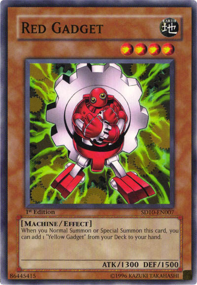 Red Gadget [SD10-EN007] Common | Devastation Store