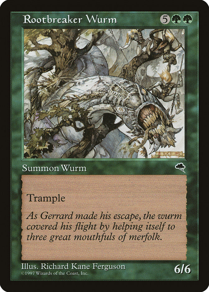 Rootbreaker Wurm [Tempest] | Devastation Store
