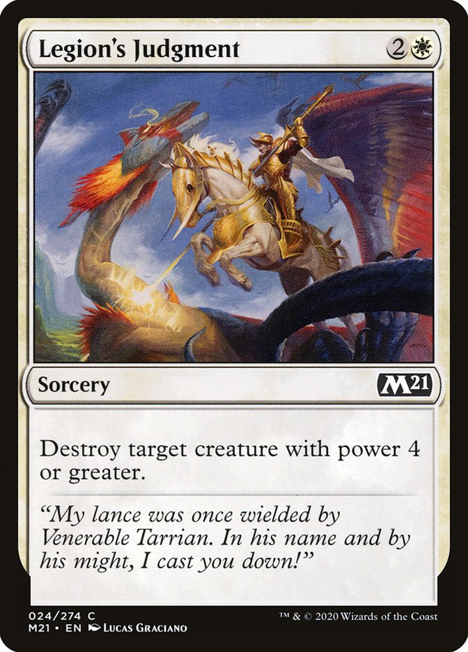 Legion's Judgment [Core Set 2021] | Devastation Store