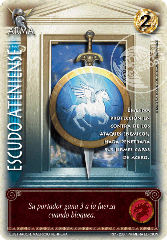 Escudo Ateniense, Leyendas - Devastation Store | Devastation Store