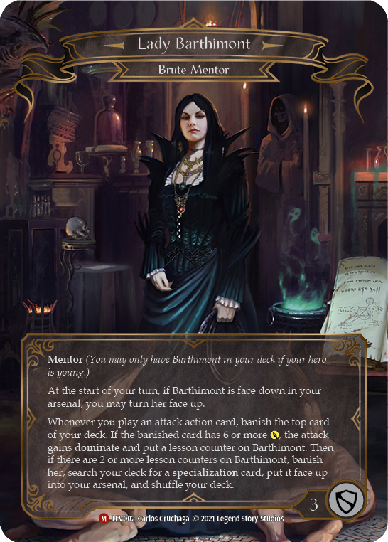 Lady Barthimont [LEV002] (Monarch Levia Blitz Deck) | Devastation Store