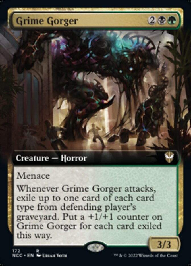 Grime Gorger (Extended Art) [Streets of New Capenna Commander] | Devastation Store