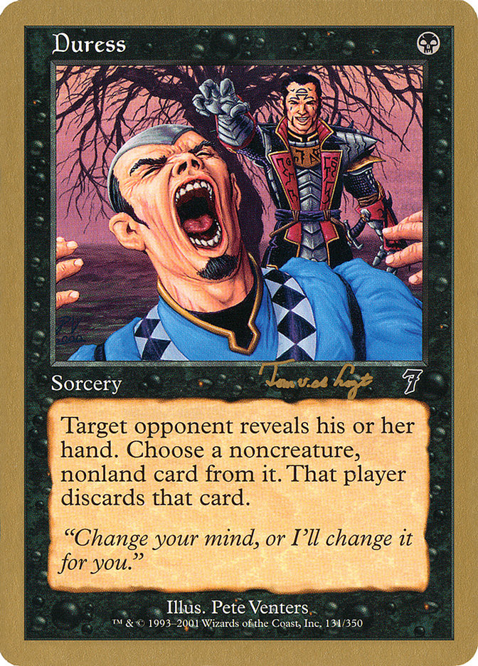 Duress (Tom van de Logt) [World Championship Decks 2001] | Devastation Store