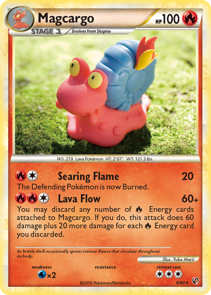 Magcargo (6/90) [HeartGold & SoulSilver: Undaunted] | Devastation Store