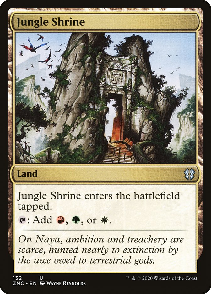 Jungle Shrine [Zendikar Rising Commander] | Devastation Store