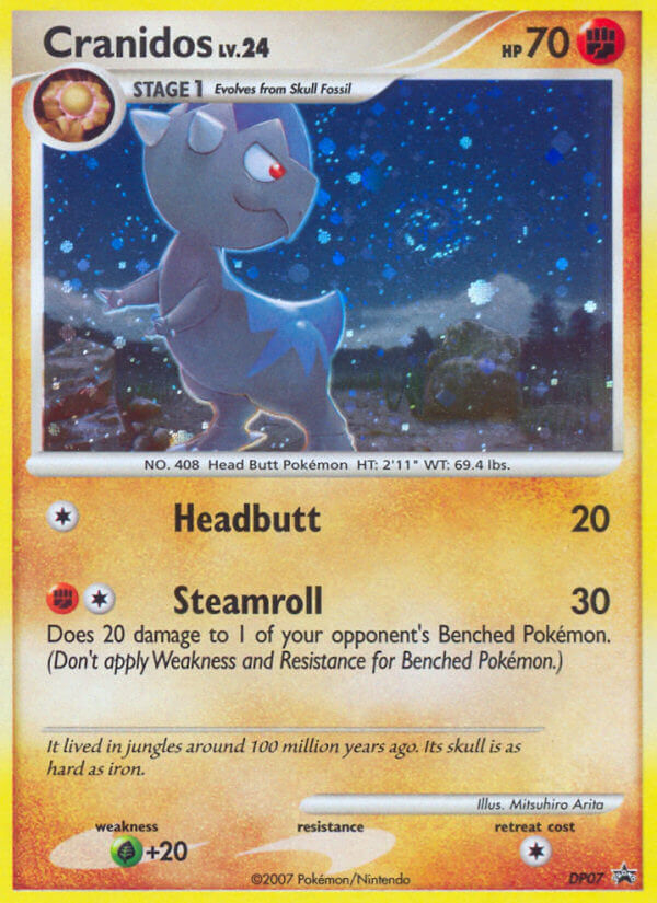 Cranidos (DP07) [Diamond & Pearl: Black Star Promos] | Devastation Store