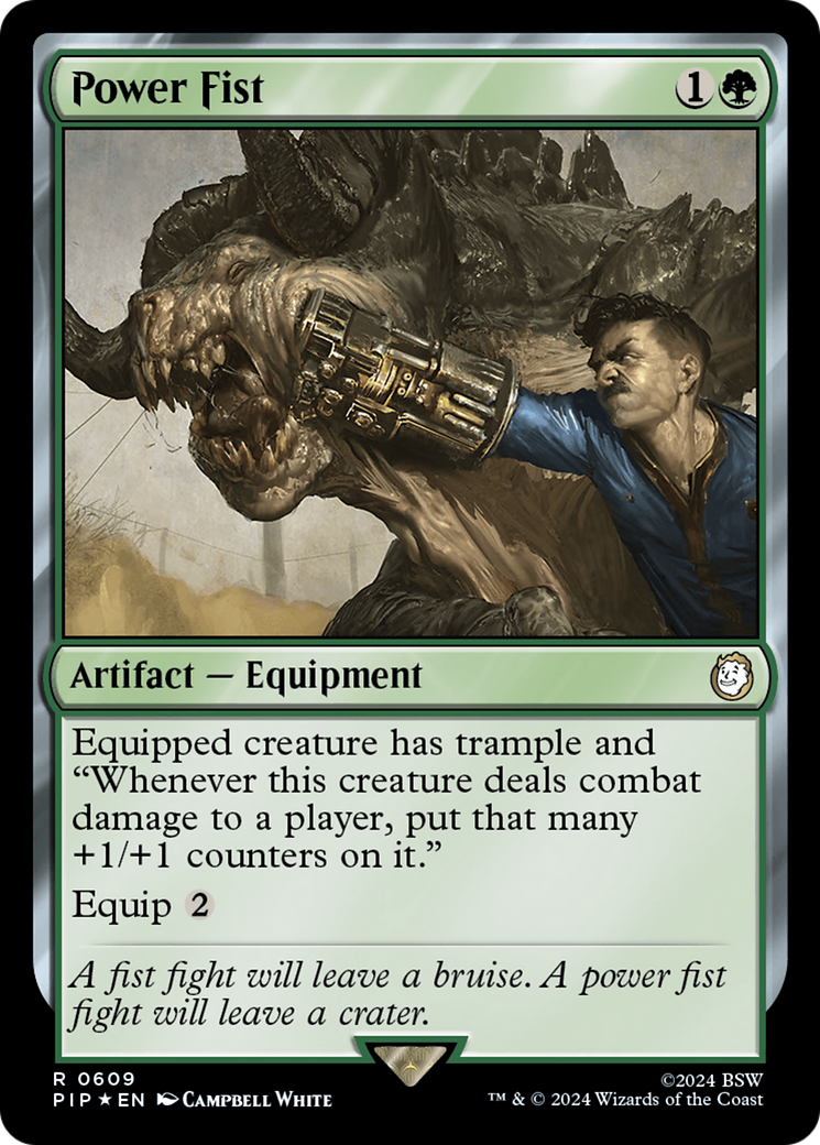 Power Fist (Surge Foil) [Fallout] | Devastation Store