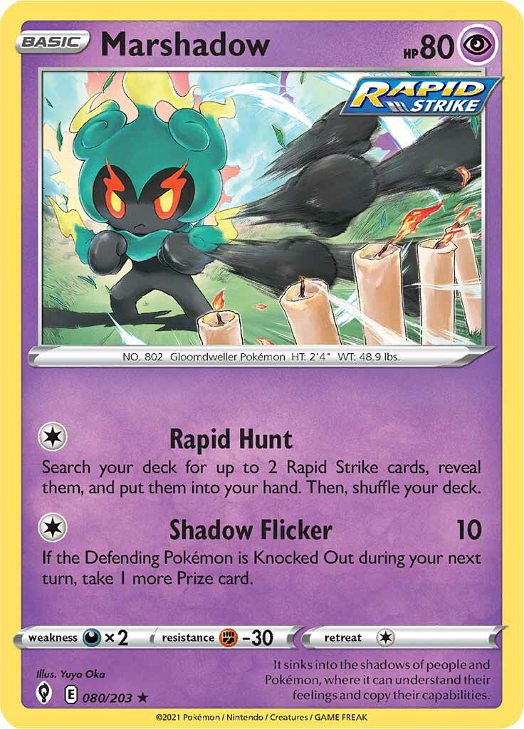 Marshadow (080/203) [Sword & Shield: Evolving Skies] | Devastation Store