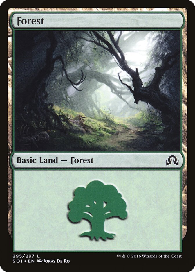 Forest (295) [Shadows over Innistrad] - Devastation Store | Devastation Store