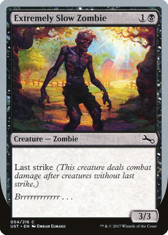 Extremely Slow Zombie ("Brrrrrrrrrrrr...") [Unstable] - Devastation Store | Devastation Store