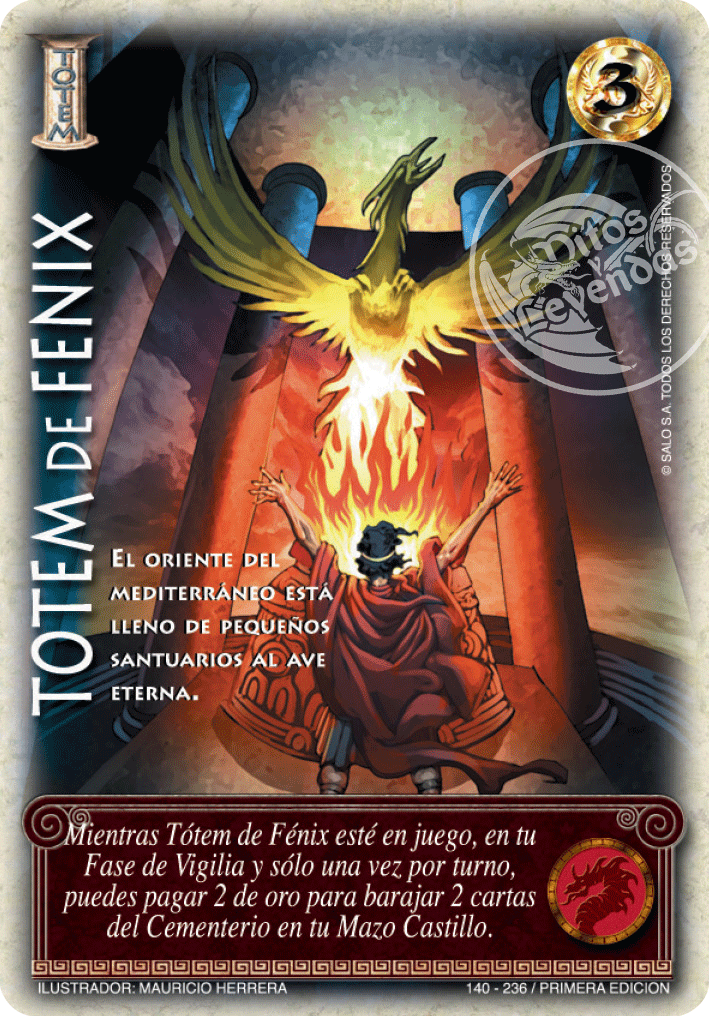 Totem de Fenix, Leyendas - Devastation Store | Devastation Store