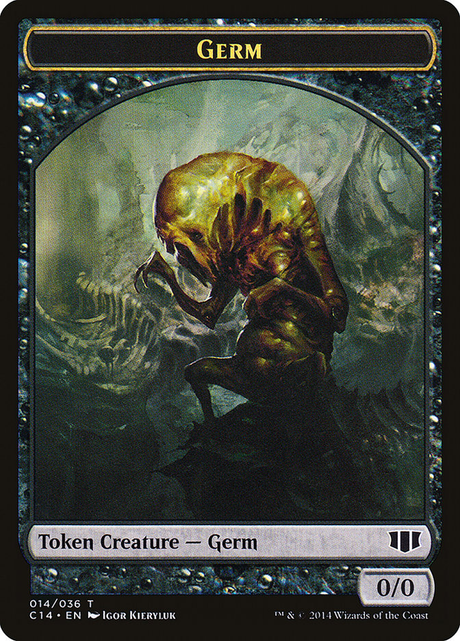 Stoneforged Blade // Germ Double-sided Token [Commander 2014 Tokens] | Devastation Store