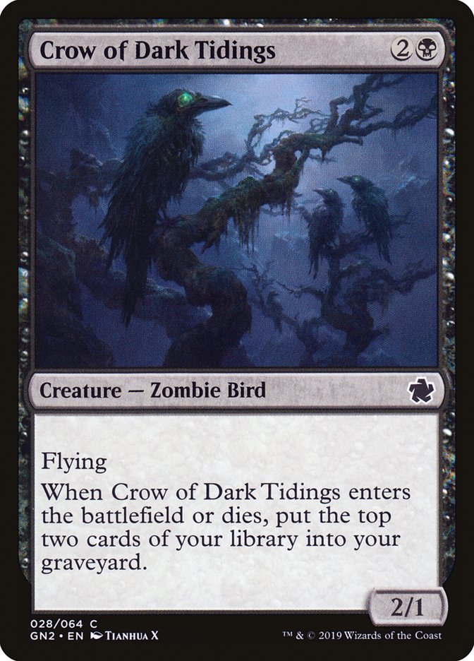 Crow of Dark Tidings [Game Night 2019] | Devastation Store