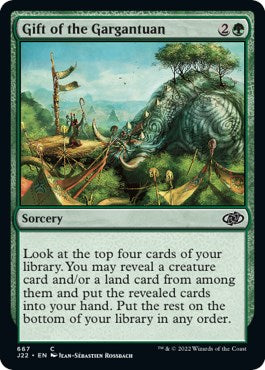 Gift of the Gargantuan [Jumpstart 2022] | Devastation Store
