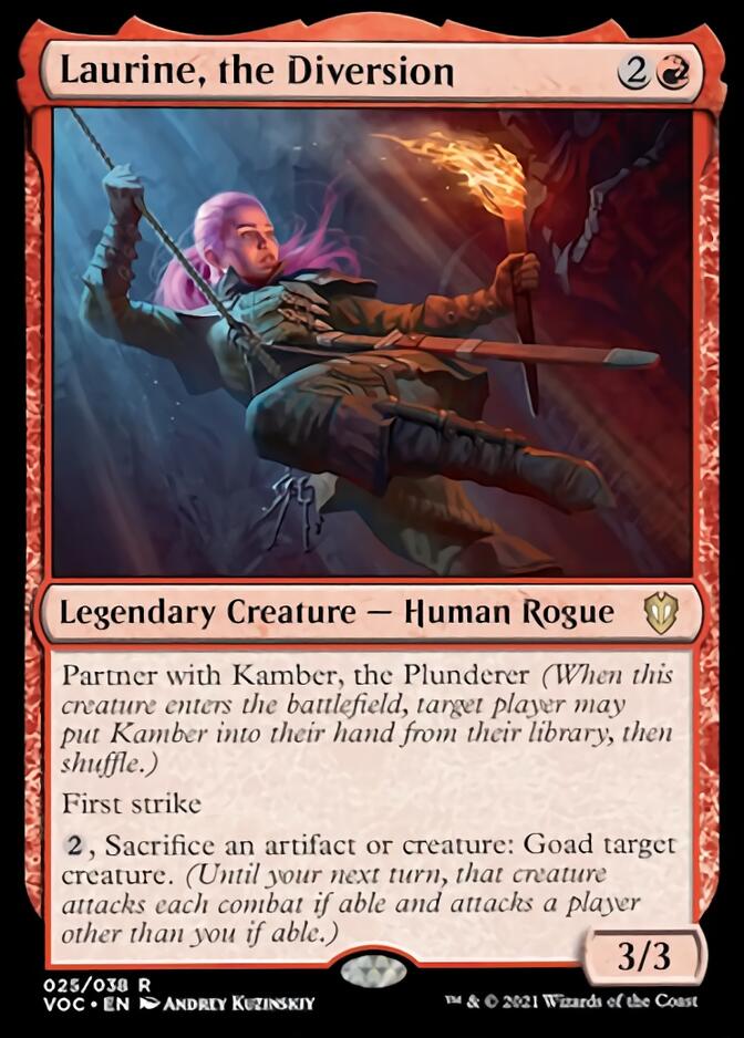 Laurine, the Diversion [Innistrad: Crimson Vow Commander] | Devastation Store