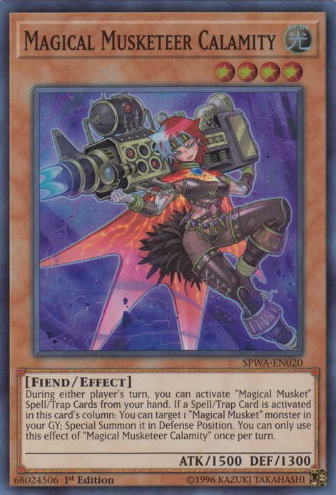 Magical Musketeer Calamity [SPWA-EN020] Super Rare | Devastation Store