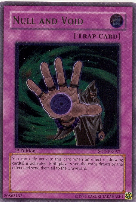 Null and Void [SOD-EN057] Ultimate Rare | Devastation Store